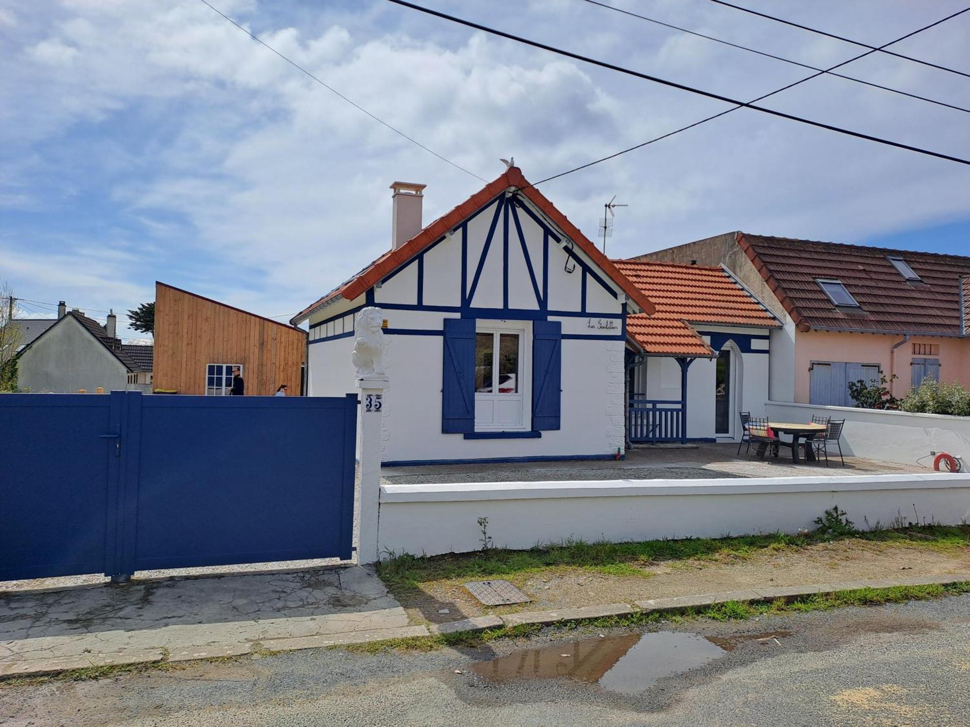 Les Goelettes A 250 M De La Plage Barneville-Carteret Exteriör bild